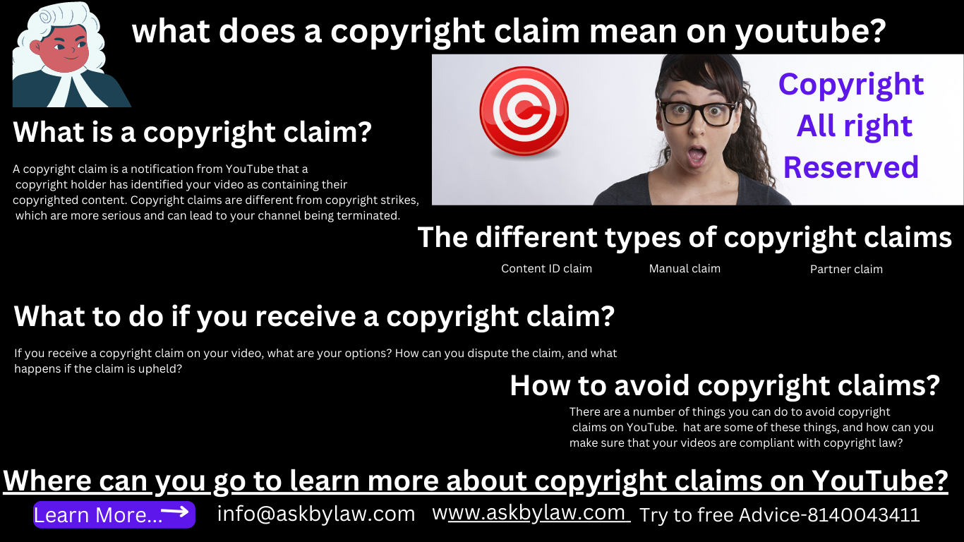 copyright claim on youtube| 1 best copyright strike