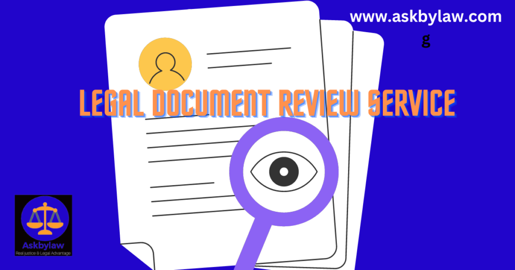 Legal Document Review Service